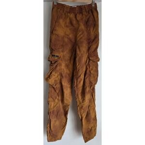 BDG Women's Pants XS Casual Brown Cotton Linen Blend 24in Waist